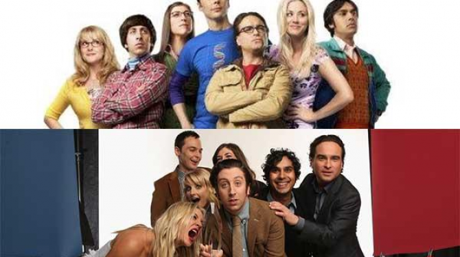 Actors of 'the big bang theory' in and out of the series