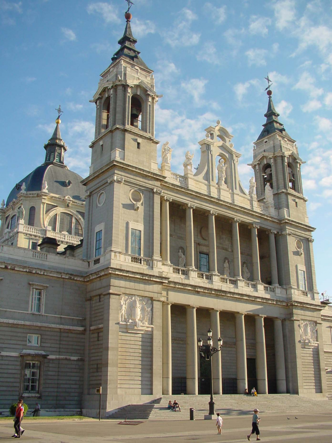 Cathedral of Santa Maria la Real de la Almudena in Madrid