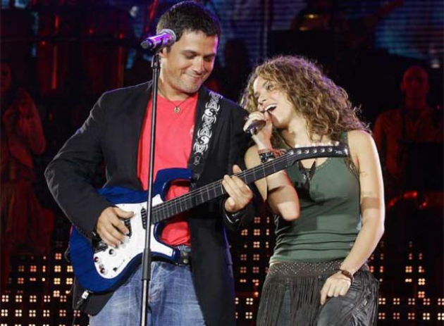 Shakira et Alejandro Sanz