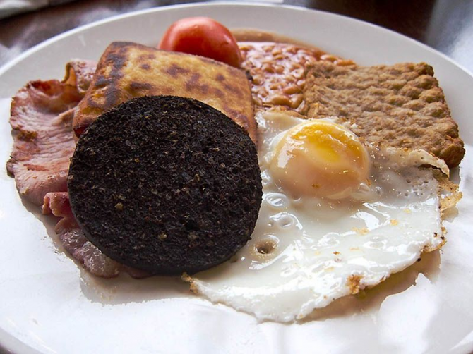 スコットランドの朝食