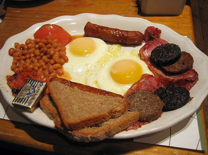 Café da manhã irlandês
