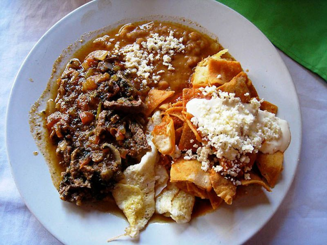 Café da manhã mexicano