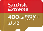 SanDisk Extreme microSDXC 400 GB Classe 10 U3 A2 V30