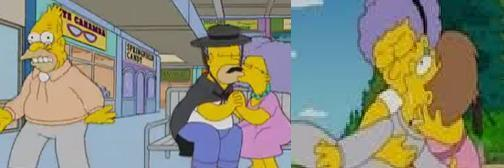 Homer et Patty