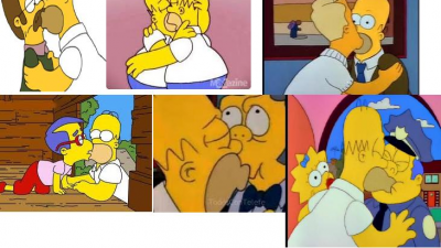 Homer Simpson's best kiss
