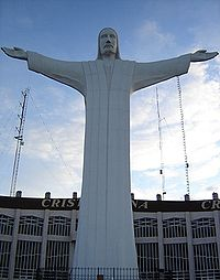 Cristo dei Noas ... 21.80 Mts.