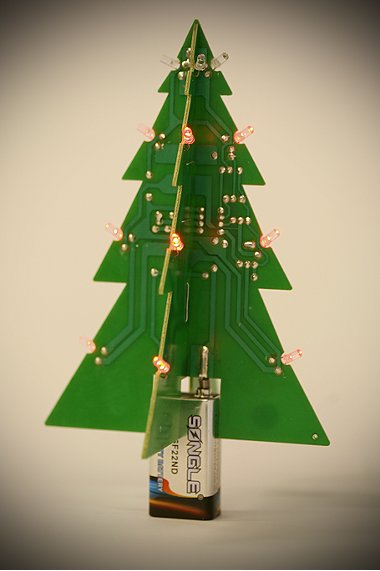 PCカードクリスマスツリー