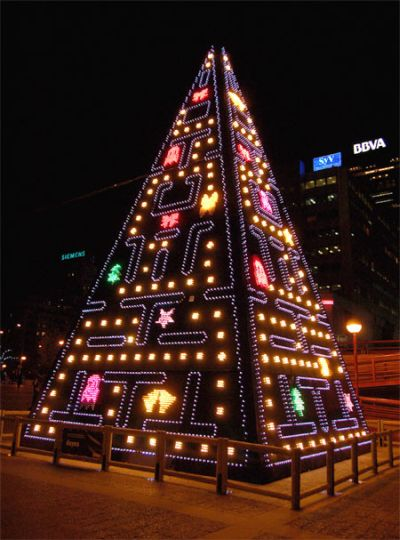Pohon Natal Pacman