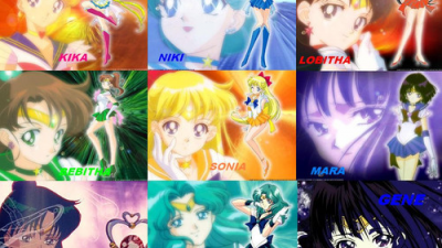 Os melhores escuteiros marinheiros do anime Sailor Moon