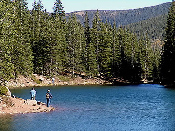 Danau The Great Bear di Amerika Utara dengan 31.328 km persegi.