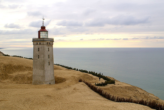 Rubjerg Knude灯台（デンマーク）