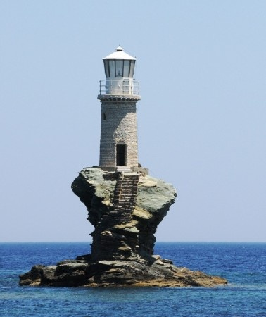 Tourlitis灯台（ギリシャ）