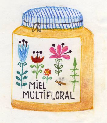 Mel flor ou multifloral