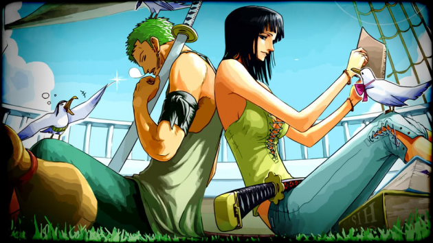 Renard et Robin (One Piece)