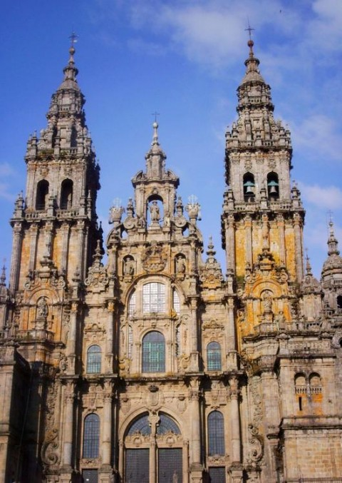 THE CATHEDRAL OF SANTIAGO OF COMPOSTELA