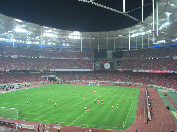 Национальный стадион Букит Джалил - 100 200 зрителей