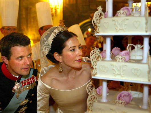 Le prince Frédéric de Danemark et Mary Donaldson