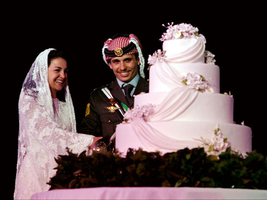 Prince Hussein de Jordanie et Noor