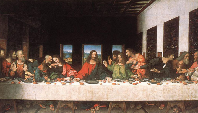最後の晩餐（Leonardo da Vinci）