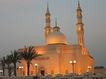 ドバイ寺院（モスク）（イスラム教）
