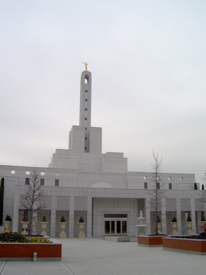 Temple de Madrid en Espagne (mormon)
