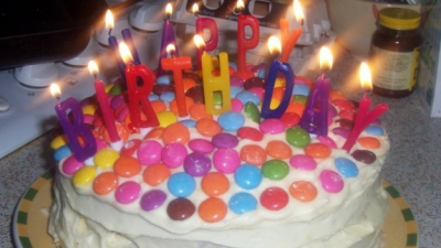 आश्चर्यजनक जन्मदिन केक