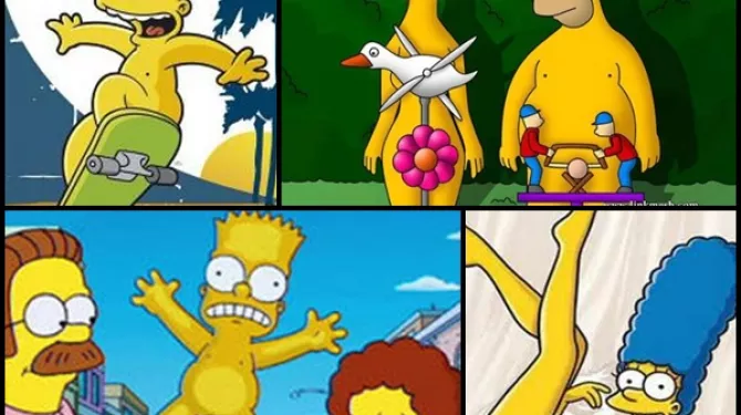 Los Simpsons Naked