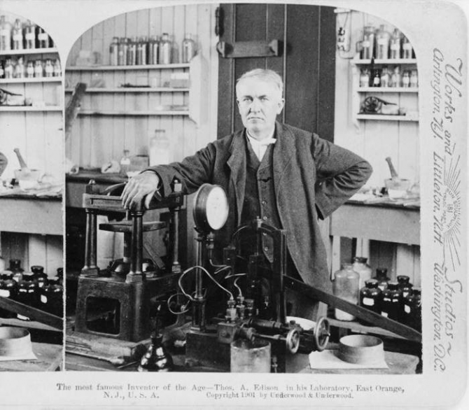 Vitascopio-Thomas Alva Edison (1896)