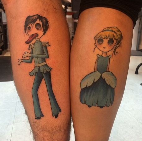 Awesome Disney milenci tetování