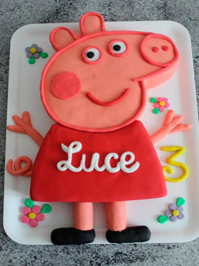 Gâteau Peppa Pig