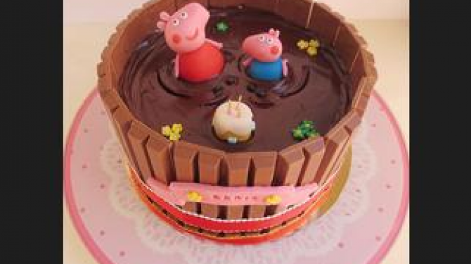 The best cakes of Peppa Pig