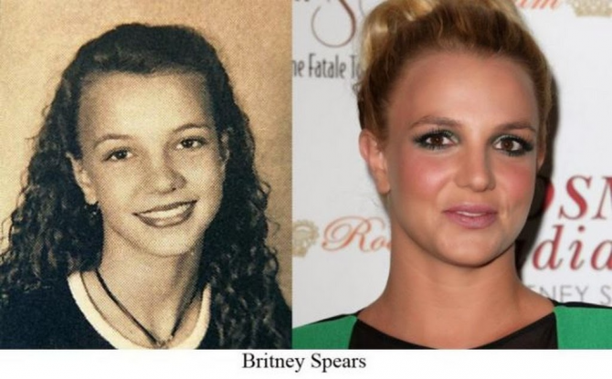 Britney oštěpy