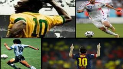 The best 10 numbers in football history