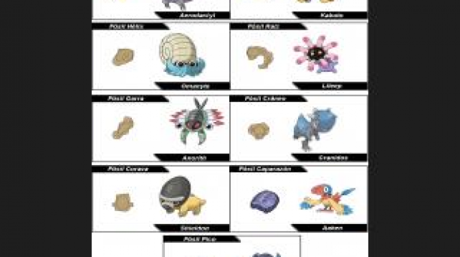 Le meilleur Pokémon préhistorique