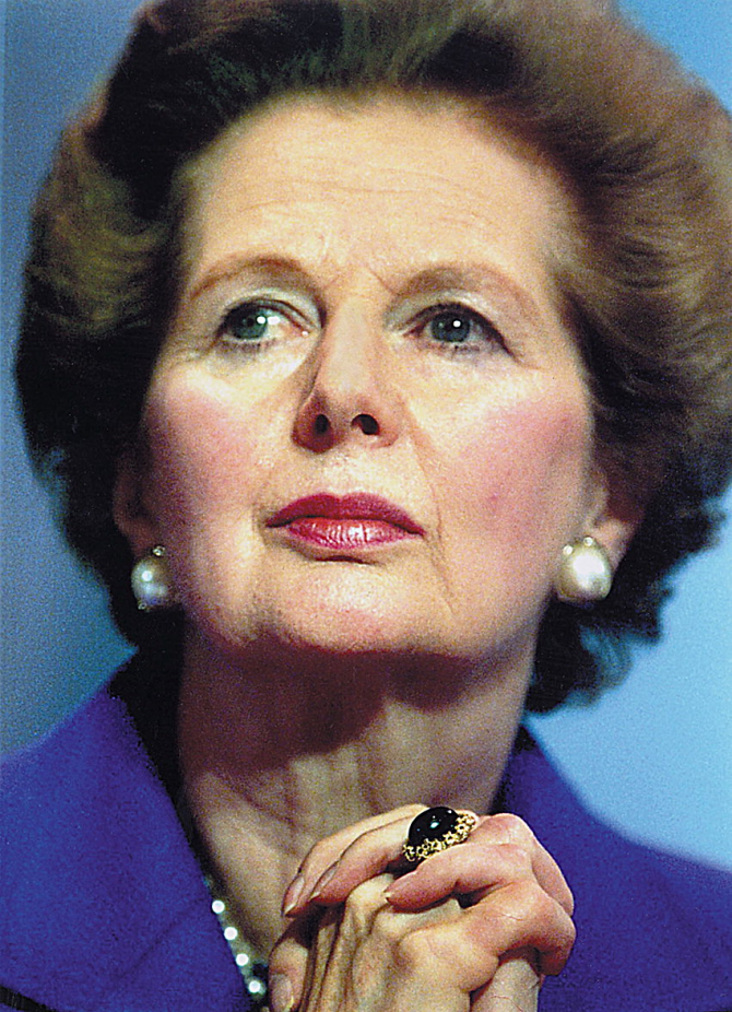 ROYAUME-UNI-MARGARET Thatcher