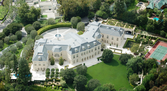The Spelling Manor, Los Angeles (USA): 150 milionů USD