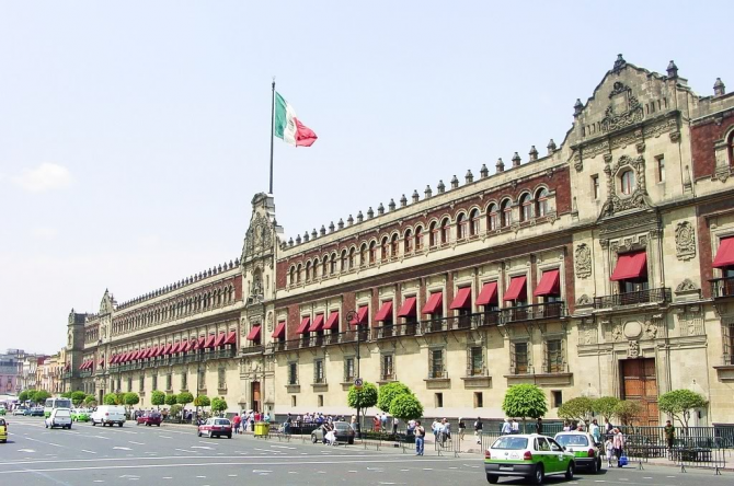 PRÄSIDENTIAL PALACE VON MEXIKO
