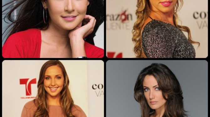 The best actresses of Telemundo