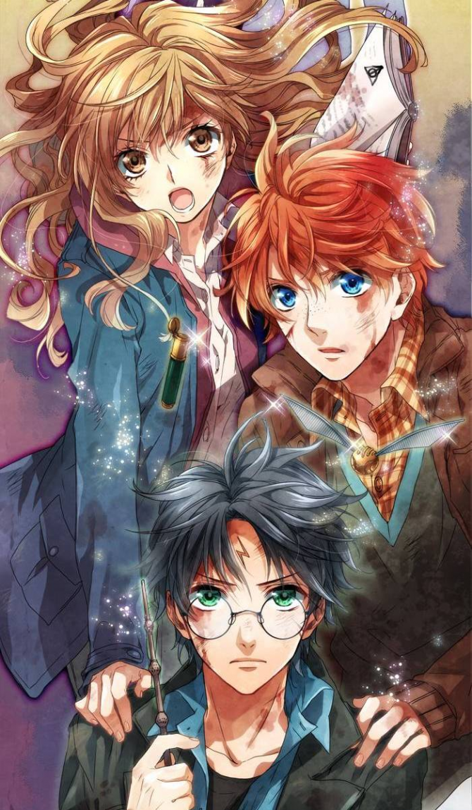 ~ Harry, Ron dan Hermione ~