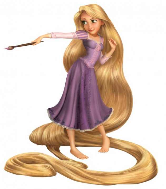 Rapunzel, traditional dress