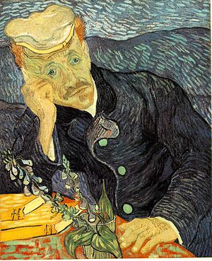 “Retrato del Dr. Gachet” de Van Gogh