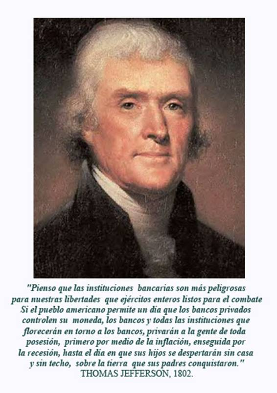 トーマス・ジェファーソン（1801/1809）