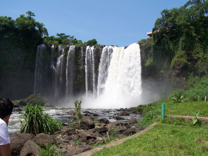 Veracruz-The Eyipantla Falls.