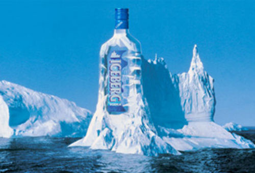 Gunung es vodka, Gunung es