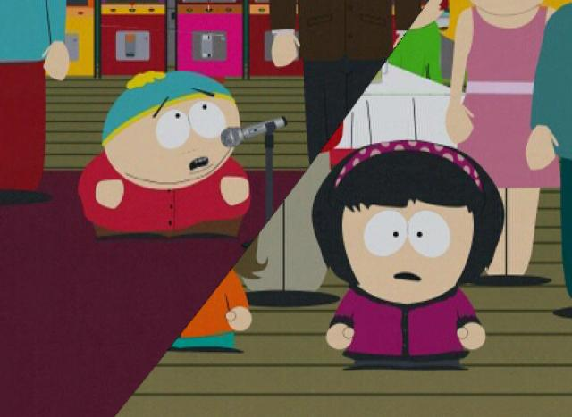 Cartman and Patty Nelson.