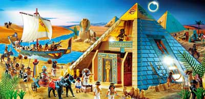 Das alte Ägypten, eine Zivilisation, die Spuren in der Geschichte hinterlassen hat