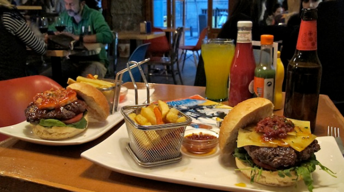 Burger terbaik di Madrid