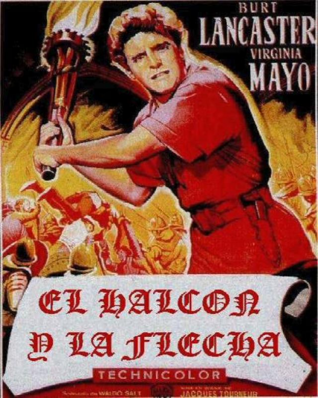 El halcón y la flecha (1950)