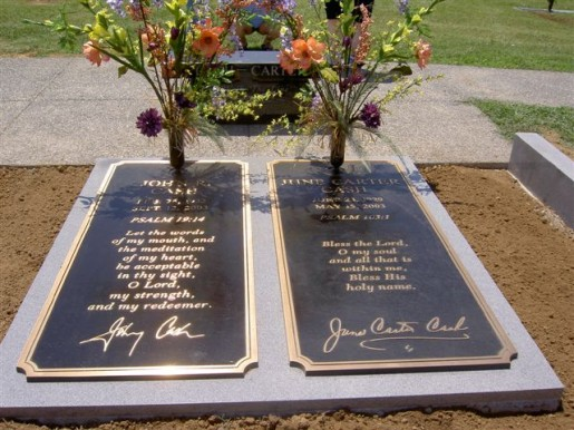 JOHNNY CASH (1932-2003) e JUNHO CARTER CASH (1929-2003)