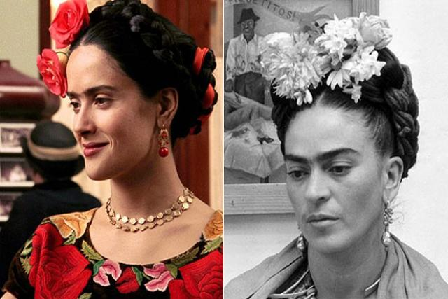 Salma Hayek a joué à Frida Kahlo